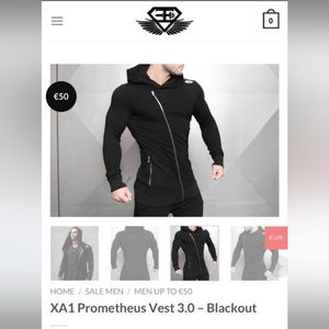 Engineered Life Men's Vest and Jogger Set - XL - Grey